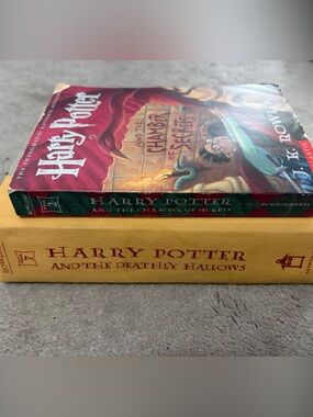 2 Scholastic Harry Potter Books